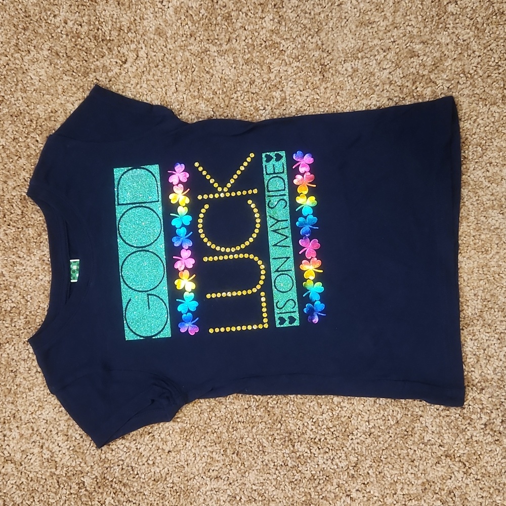 Girls St. Patty's Day tshirt, size 6/6X